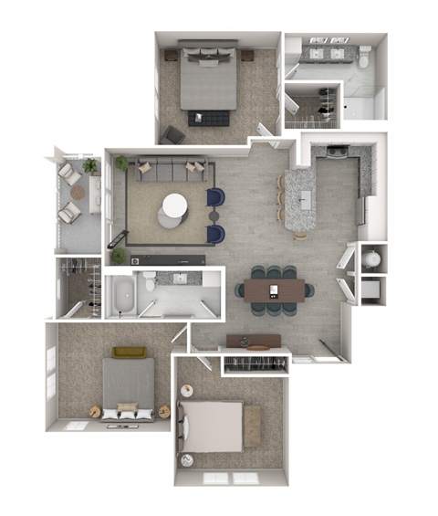 The Owens Floorplan The Napier